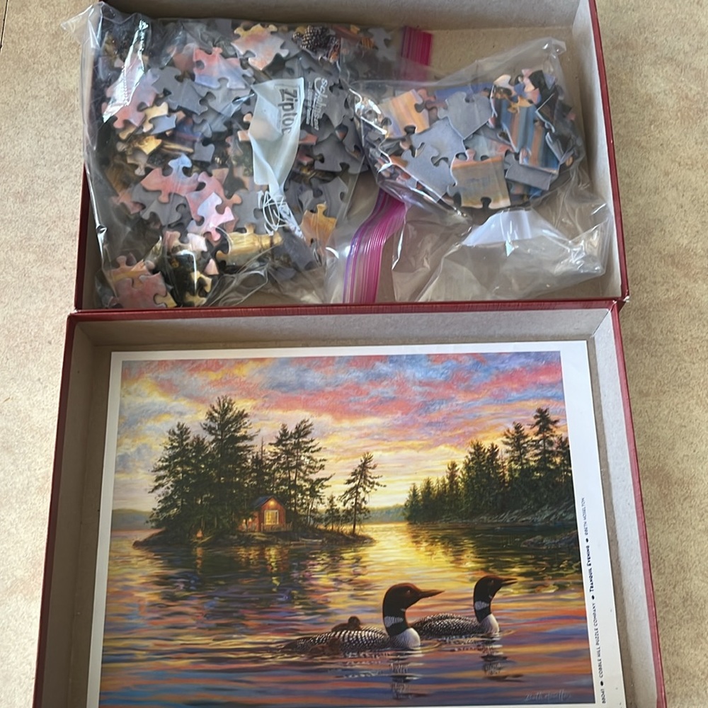 Cobble Hill Tranquil Evening 275 Large Piece Puzzle - Picture 6 of 6